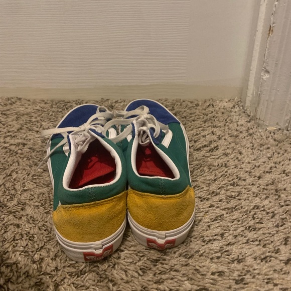 vans multicolor shoes - Picture 4 of 5